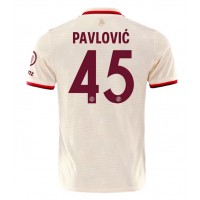 Camiseta Bayern Munich Aleksandar Pavlovic #45 Tercera Equipación 2024-25 manga corta